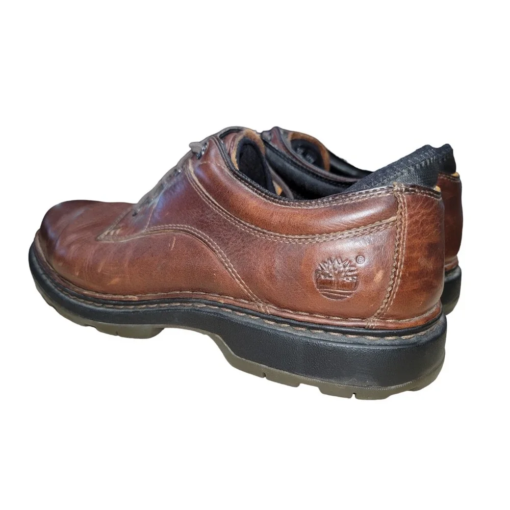 Timberland Men's Smart Comfort System Brown Leather‎ Oxford Shoes Sz 13